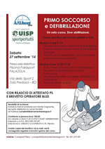 Corso PS e BLSD UISP locandina-150