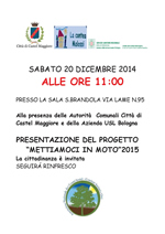 Presentazione Mettiamoci in moto Comune Castel Maggiore Contea Malossi-150