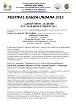 2015 locandina Danza Urbana
