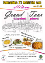 GRAN TOUR DI PRIMI PIATTI 150