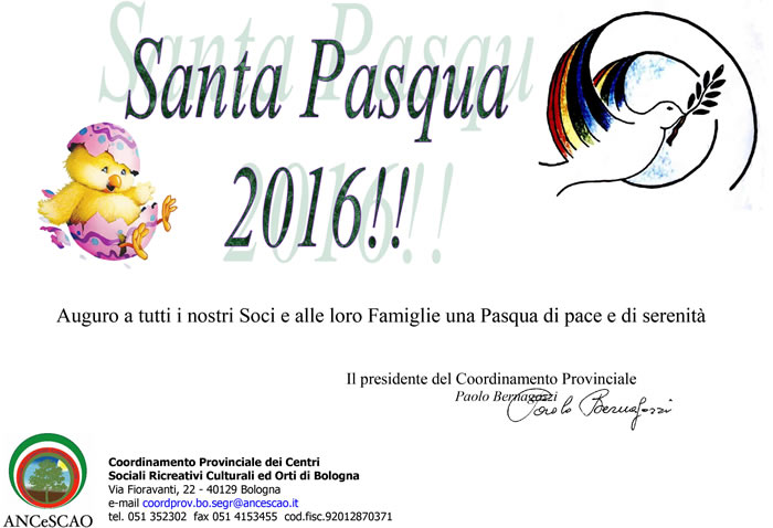 Santa Pasqua 2016