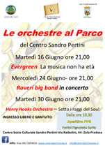 orchestre al parco locandina