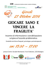 2016 27 ottobre Giocare Sano