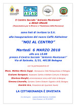 2018 Invito inauguraz. Noi al Centro Navile 150