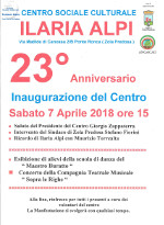 Volantino Inaugurazione Centro Ilaria Alpi 150