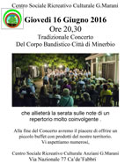 Centro Sociale Ricreativo Culturale Concerto Banda 16 06 2016ok