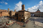 veduta su piazza maggiore BOLOGNA