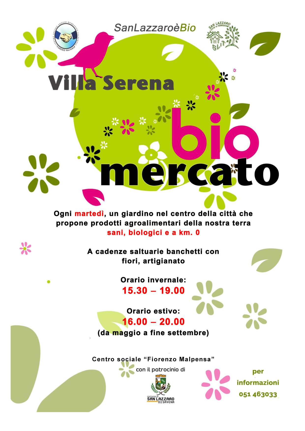 BioMercato volantino 2 orari 2018 aprile
